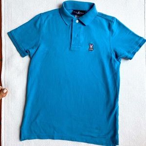 Psycho bunny collared polo shirt boys